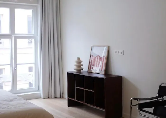 Design Met Zonnig Terras Bij Gravensteen Apartamento Gante