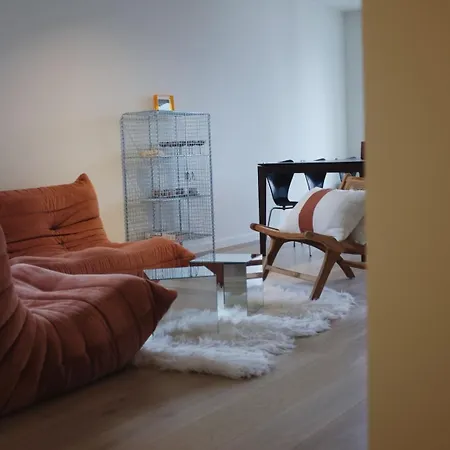 Apartment Design Met Zonnig Terras Bij Gravensteen Gent