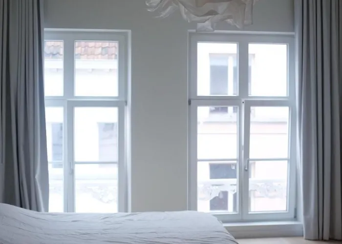 Design Met Zonnig Terras Bij Gravensteen Апартаменты Гент