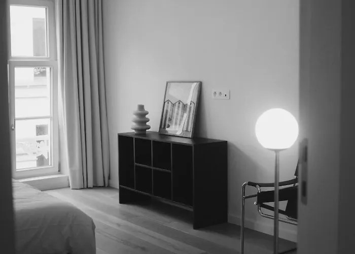 Design Met Zonnig Terras Bij Gravensteen Апартаменты